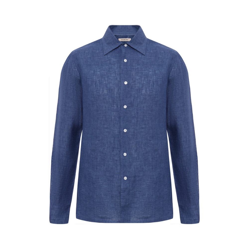 Рубашка Regular Fit льняная