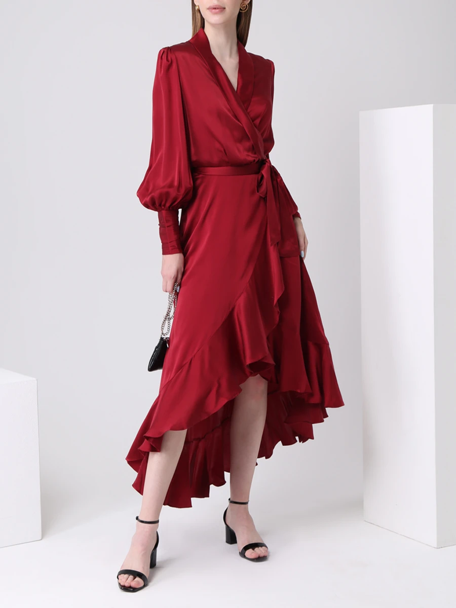 Платье шелковое