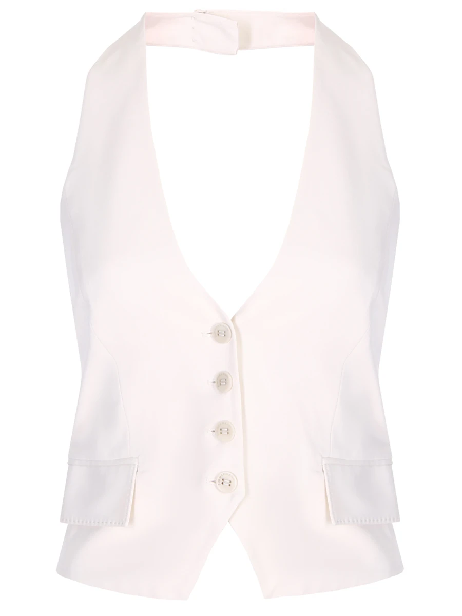 Жилет однобортный