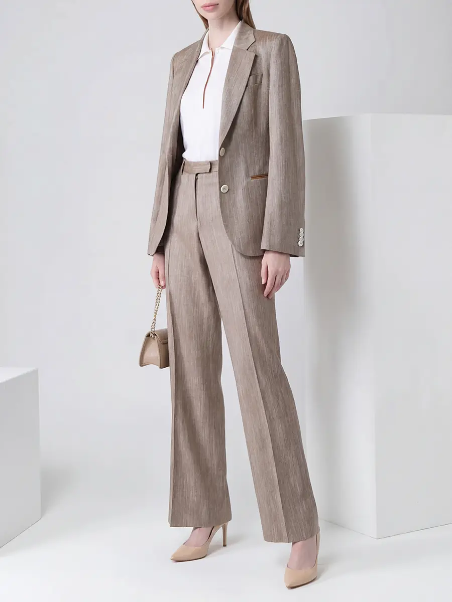 Брюки из вискозы