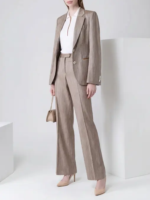 Брюки из вискозы KITON