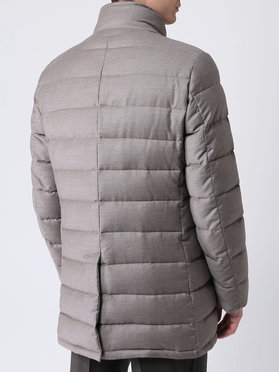 Пуховик из шерсти и кашемира