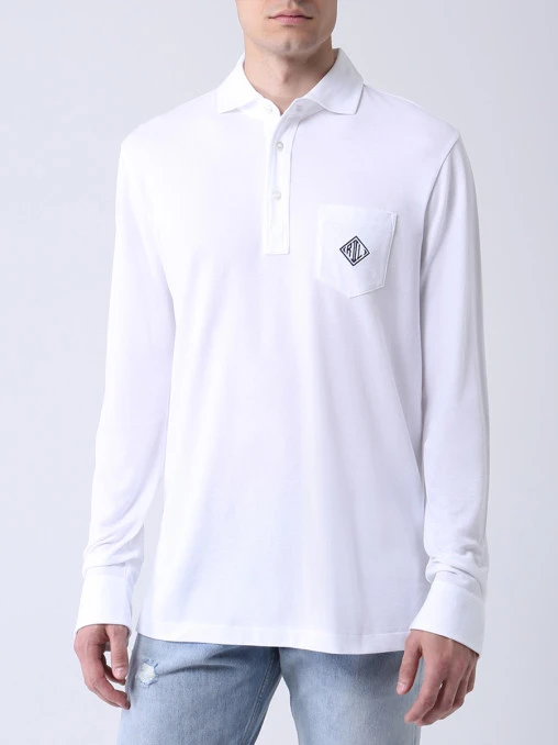 Поло хлопковое RALPH LAUREN