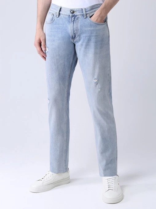 Джинсы Slim Fit хлопковые RALPH LAUREN