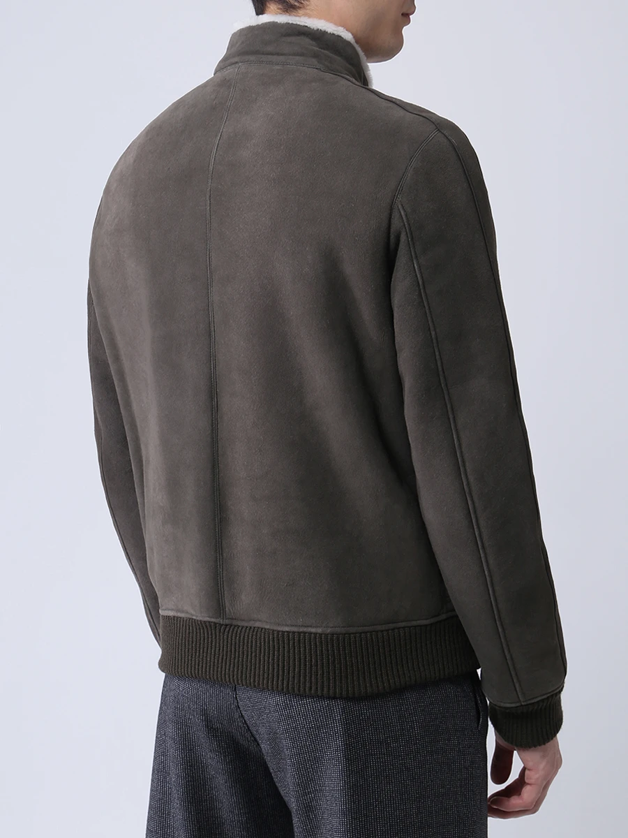 Дубленка укороченная из овчины