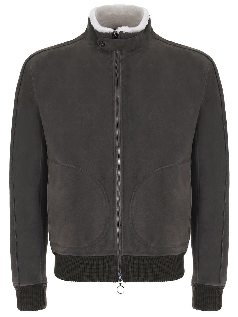 Дубленка укороченная из овчины