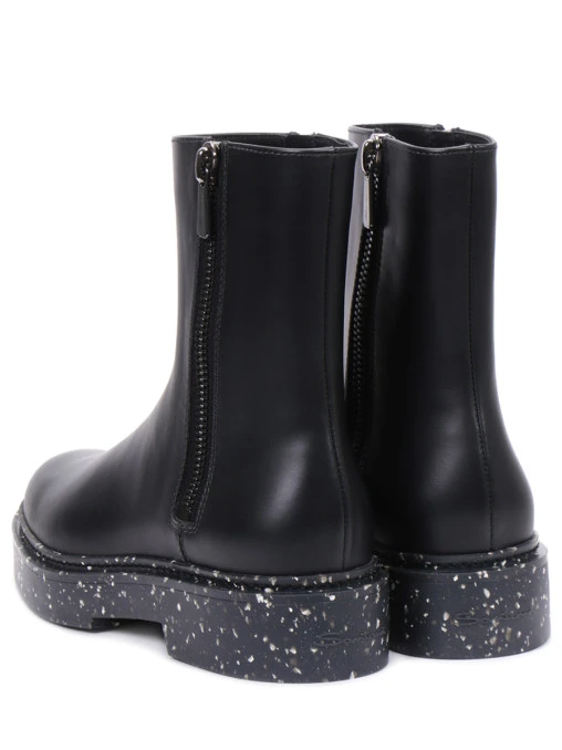 Полусапоги кожаные SANTONI