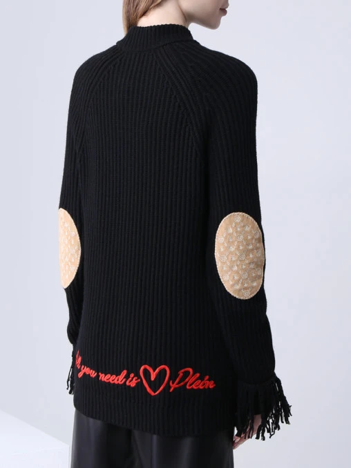 Джемпер однотонный PHILIPP PLEIN