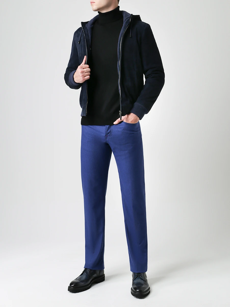 Брюки шерстяные