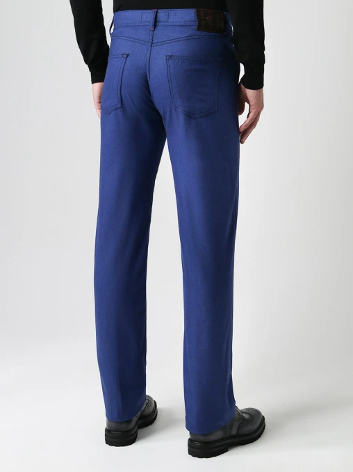 Брюки шерстяные KITON