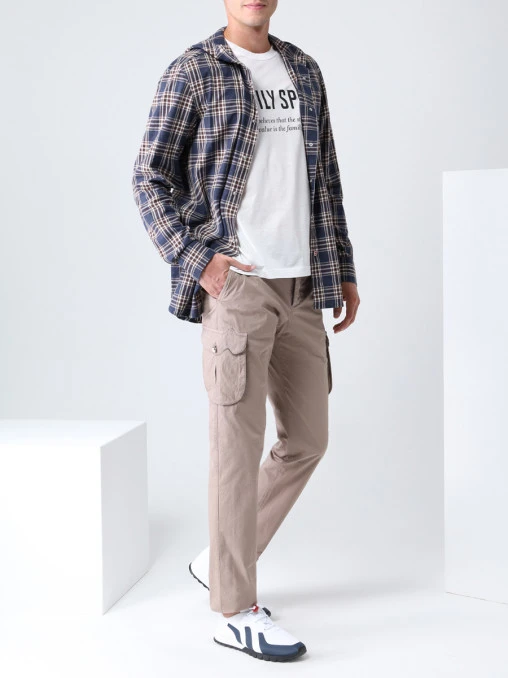 Футболка хлопковая с принтом KITON