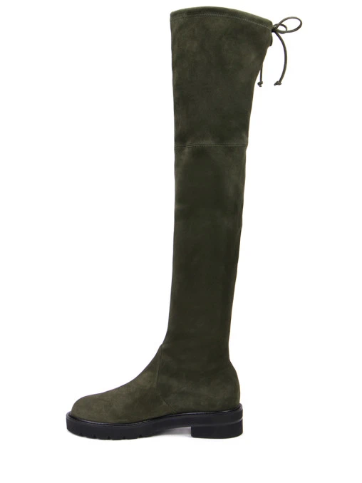 Ботфорты замшевые STUART WEITZMAN
