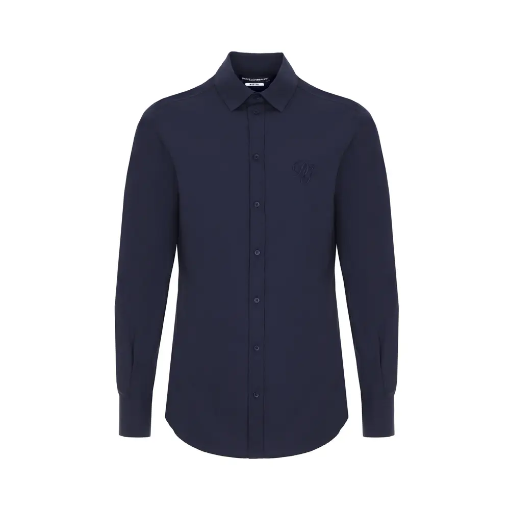 Рубашка Slim Fit хлопковая
