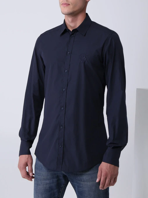 Рубашка Slim Fit хлопковая DOLCE & GABBANA
