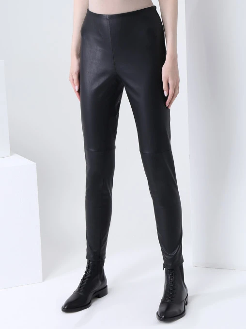 Брюки кожаные RALPH LAUREN