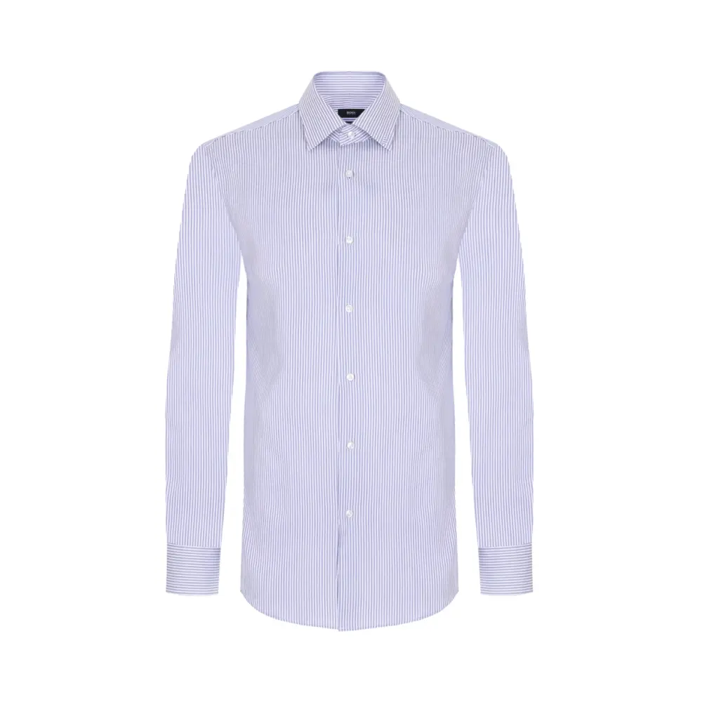 Рубашка Slim Fit в полоску