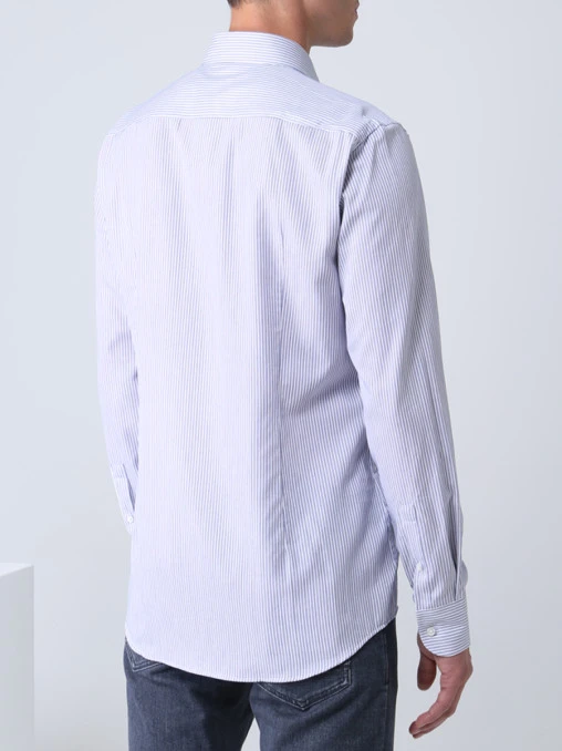 Рубашка Slim Fit в полоску BOSS