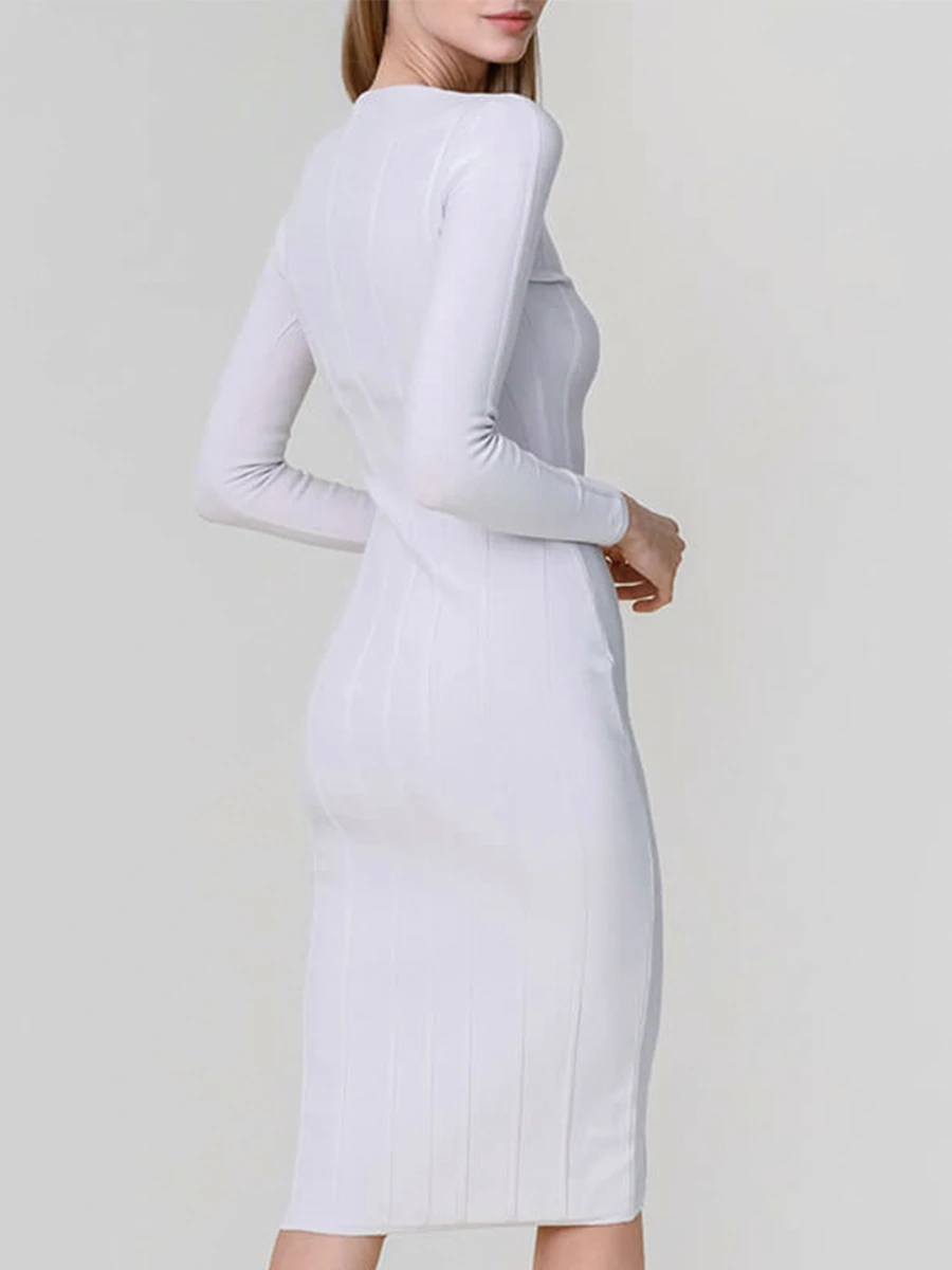 Платье шерстяное