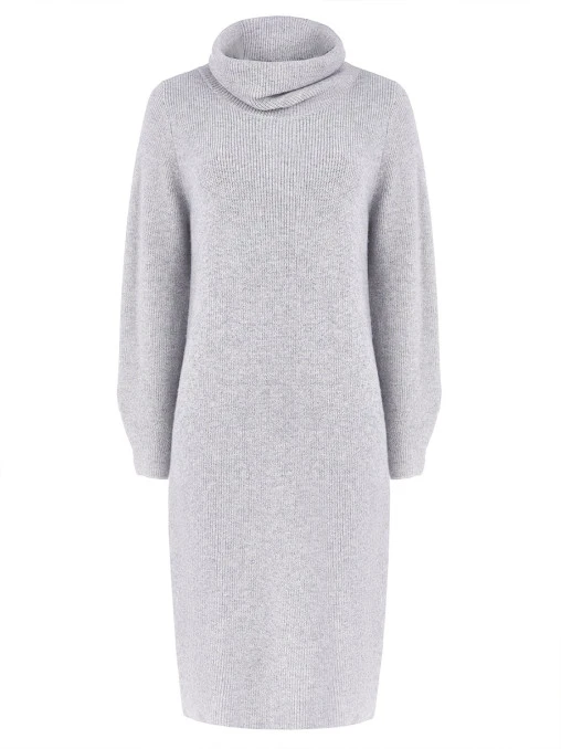 Платье из шерсти и кашемира FREE AGE