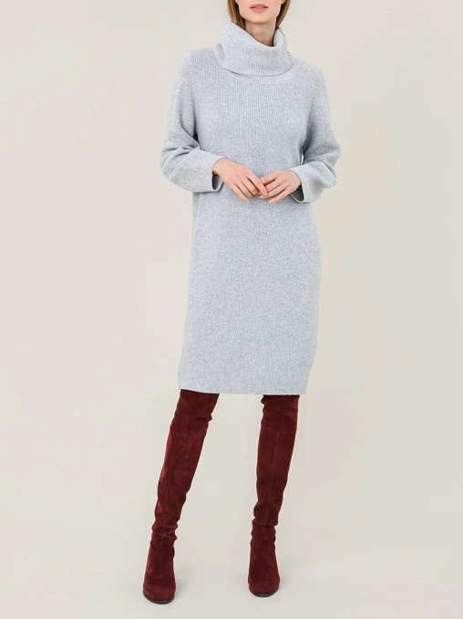 Платье из шерсти и кашемира FREE AGE