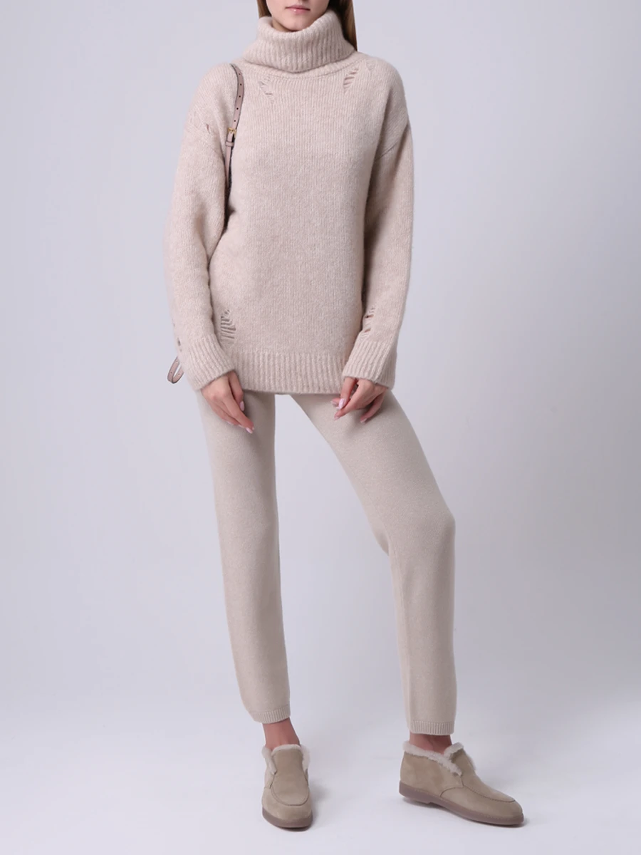 Свитер однотонный