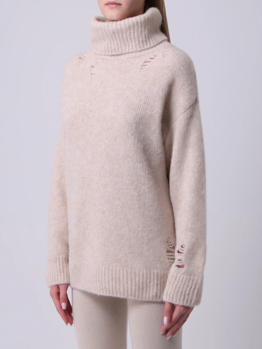 Свитер однотонный