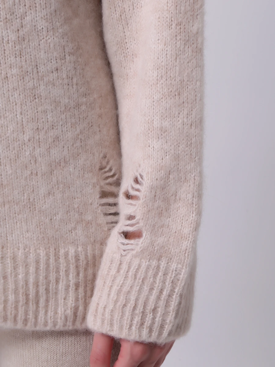 Свитер однотонный