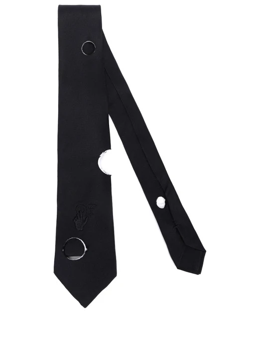 Галстук шелковый OFF-WHITE