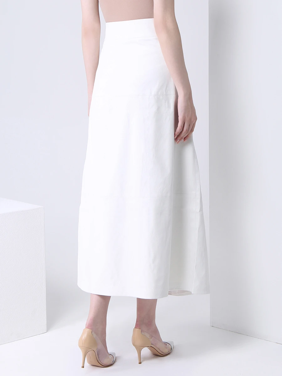 Юбка из экокожи