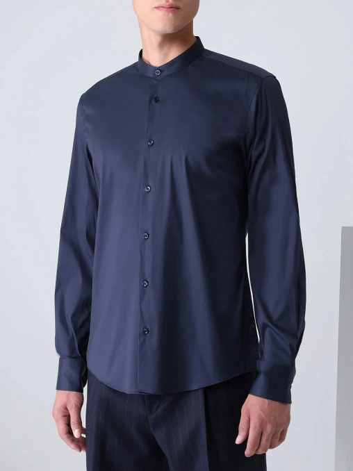 Рубашка Slim Fit хлопковая BOSS