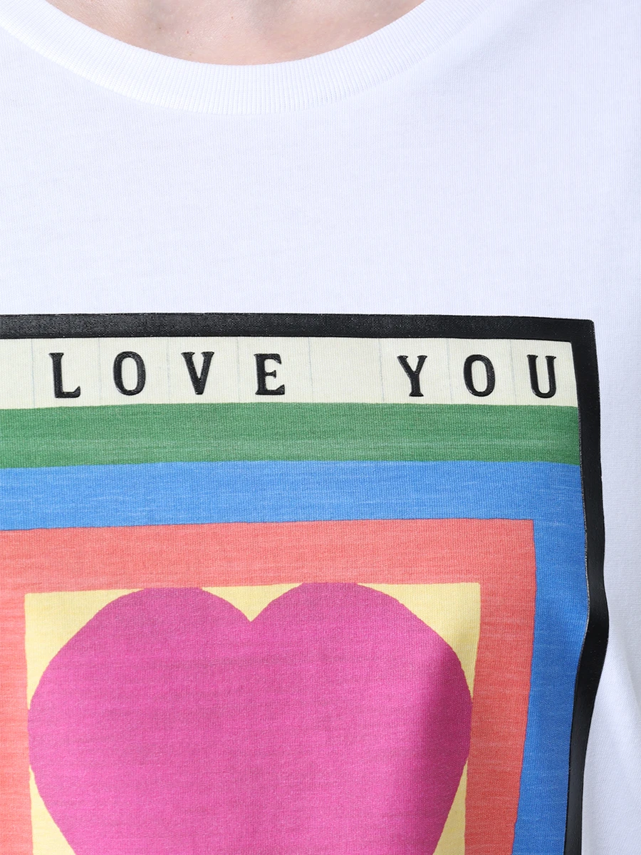 Футболка хлопковая с принтом