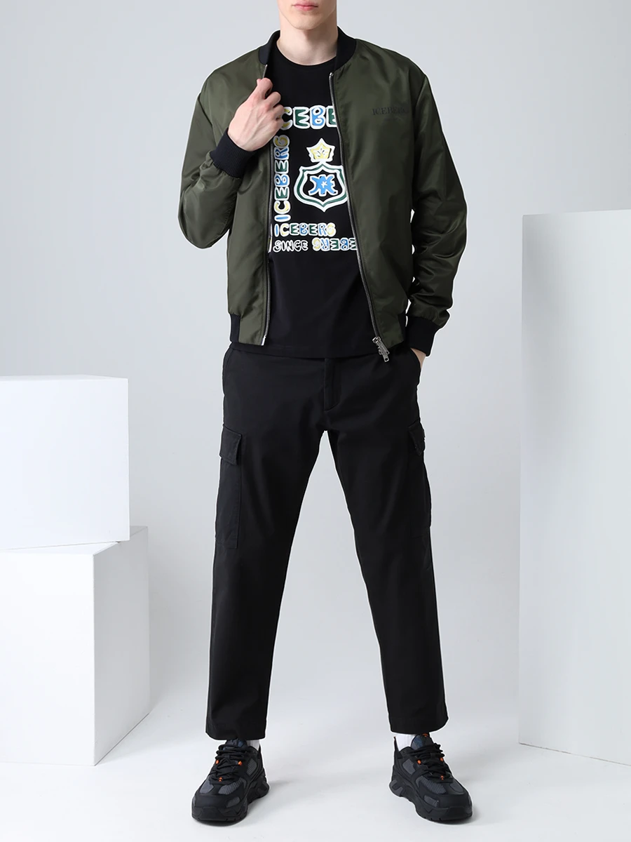 Брюки-карго хлопковые