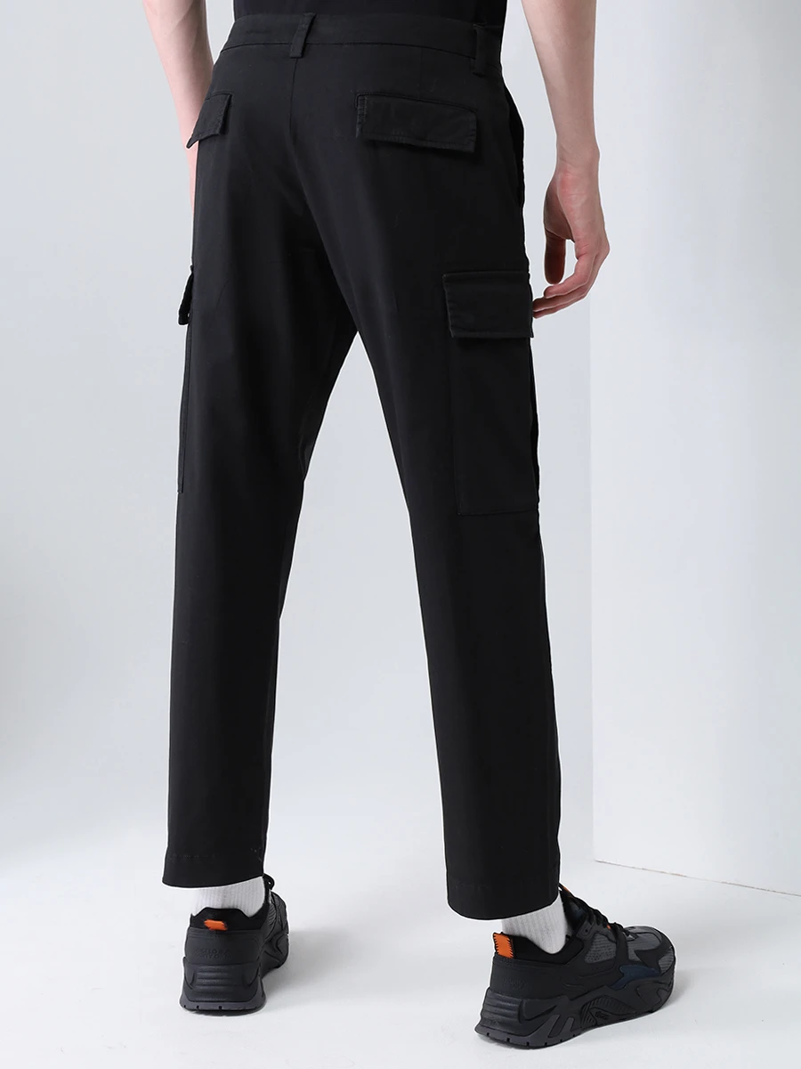 Брюки-карго хлопковые