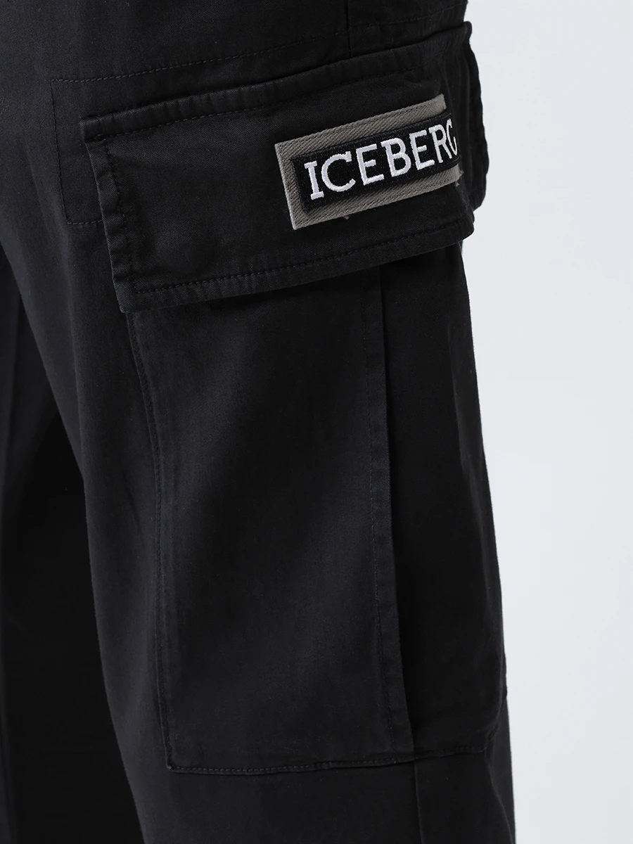 Брюки-карго хлопковые