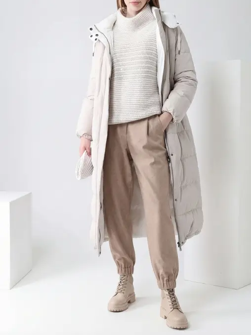 Пуховик стеганый BRUNELLO CUCINELLI