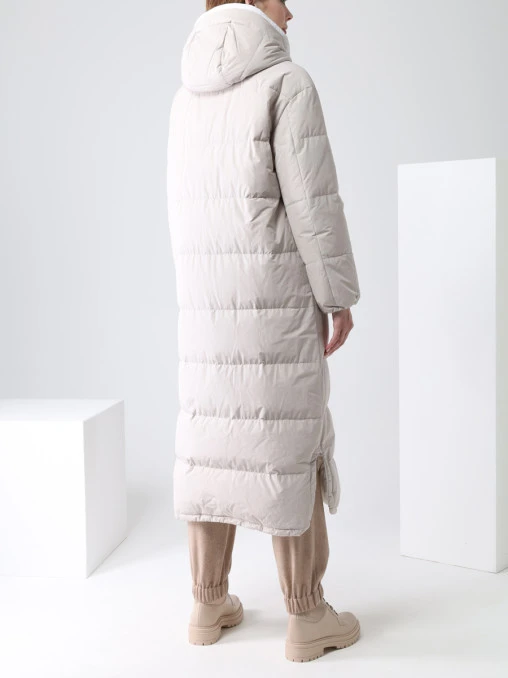 Пуховик стеганый BRUNELLO CUCINELLI