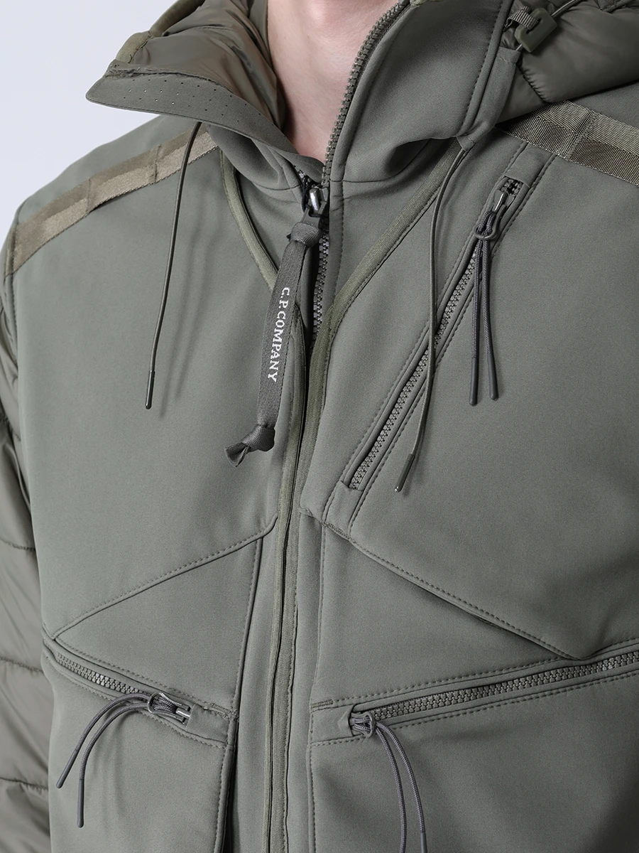 Куртка комбинированная с очками гогглами