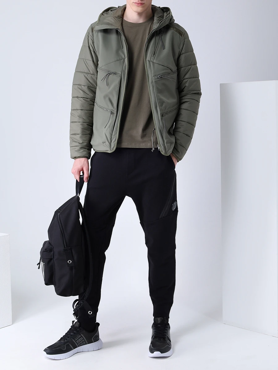 Куртка комбинированная с очками гогглами