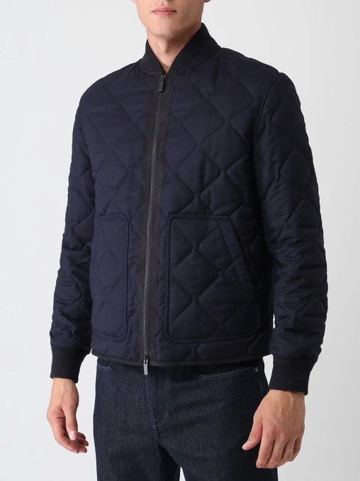 Бомбер шерстяной ZEGNA
