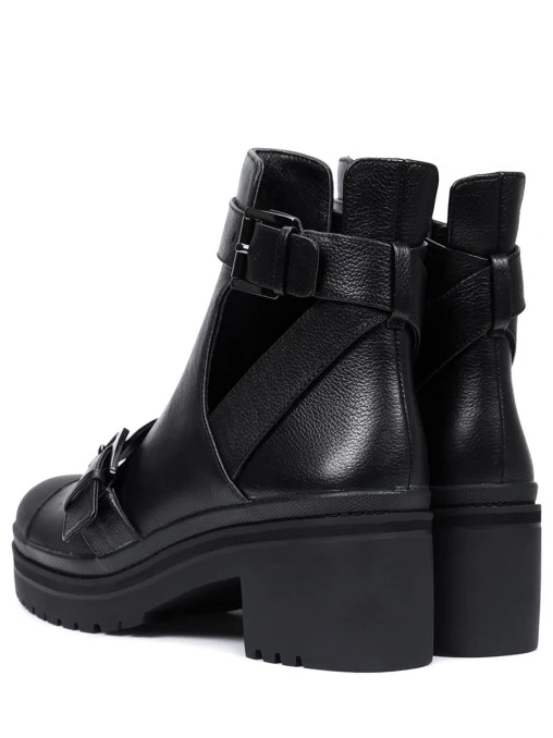 Ботинки кожаные MICHAEL MICHAEL KORS