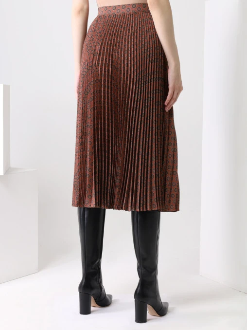 Юбка плиссированная с принтом ETRO