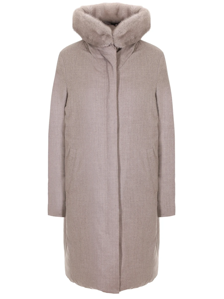 Пуховик двусторонний