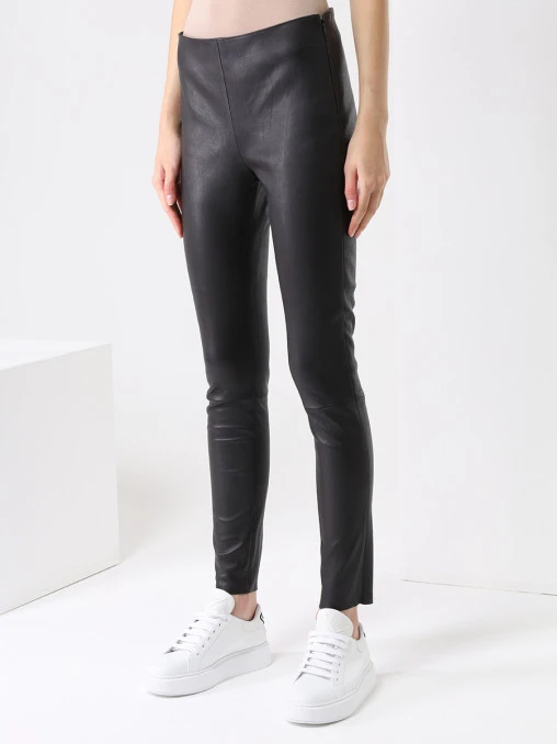 Брюки кожаные KITON