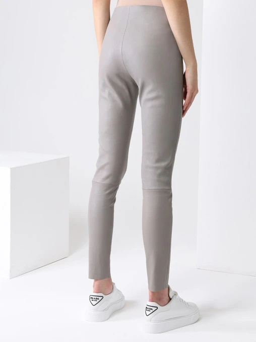 Брюки кожаные KITON