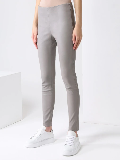 Брюки кожаные KITON