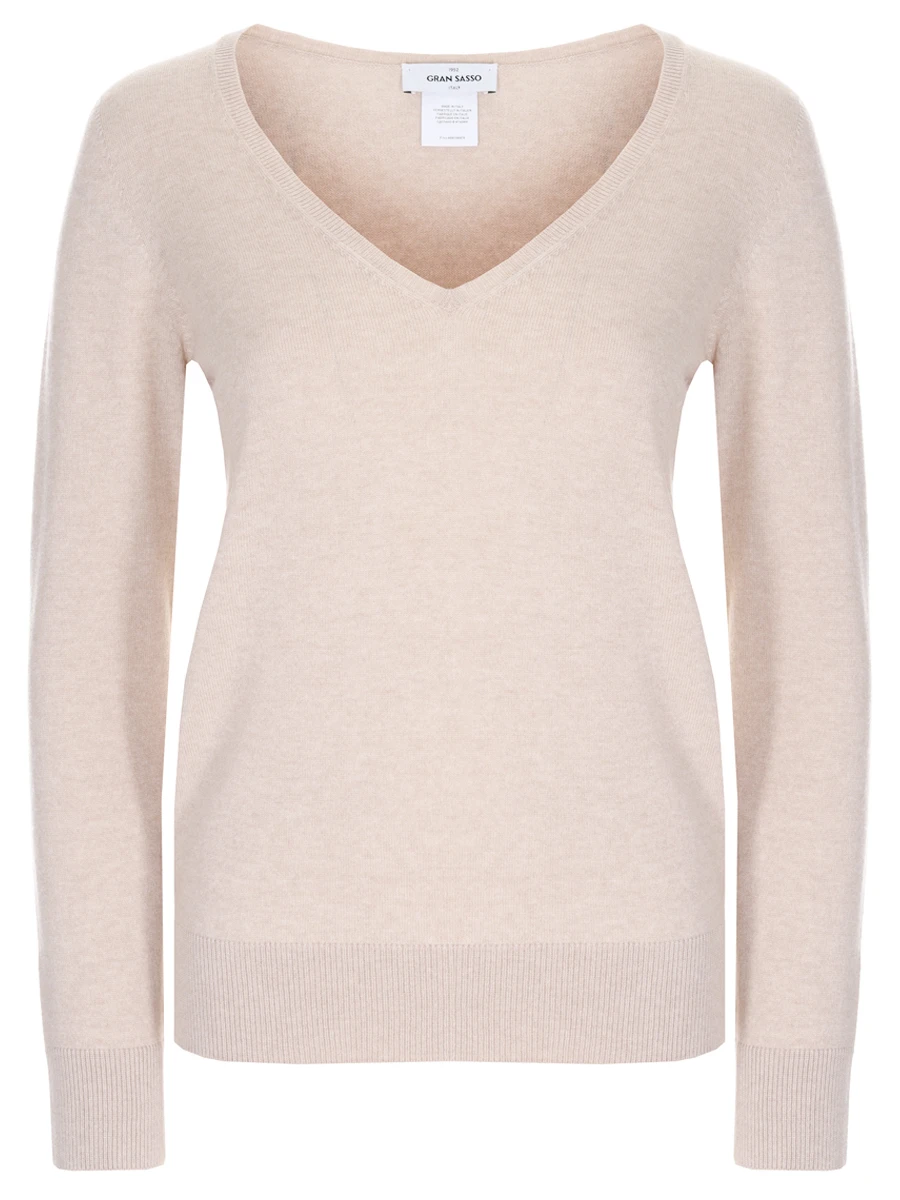 Пуловер шерстяной