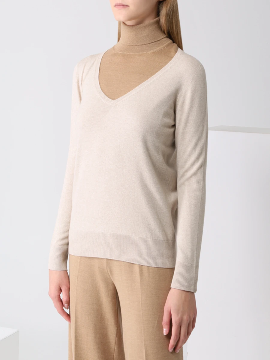 Пуловер шерстяной