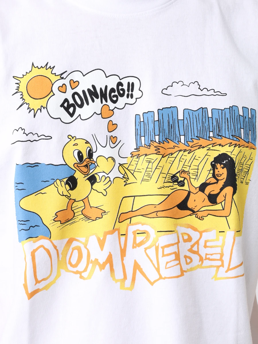 Футболка хлопковая с принтом