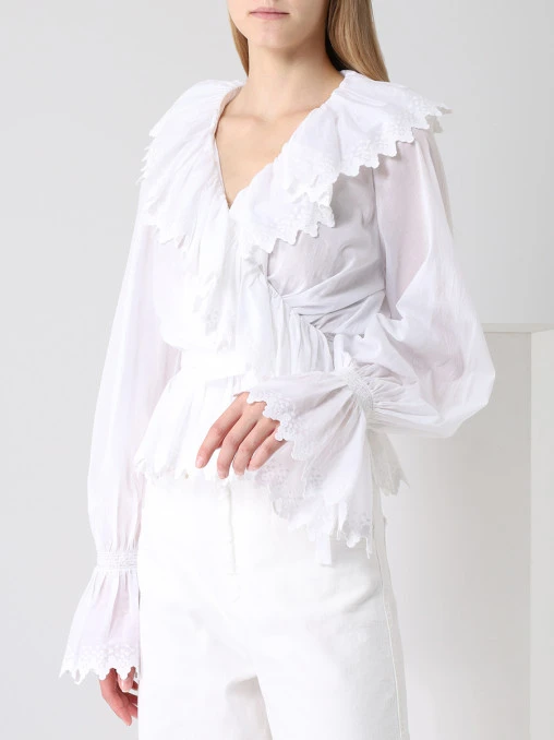Блуза хлопковая ETRO