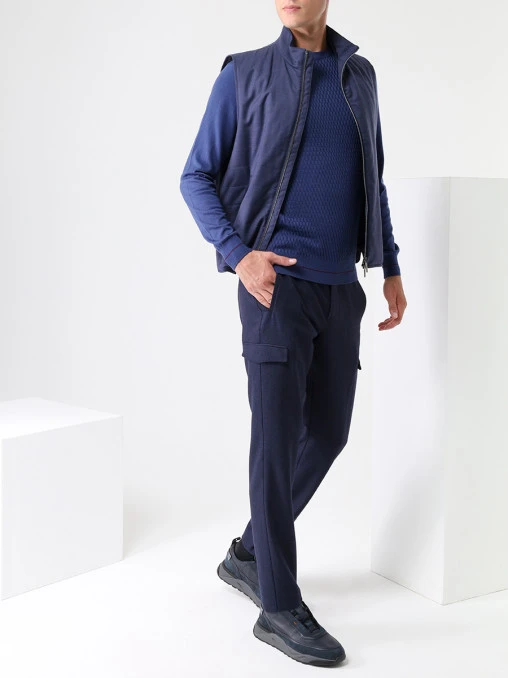 Джемпер однотонный CUDGI